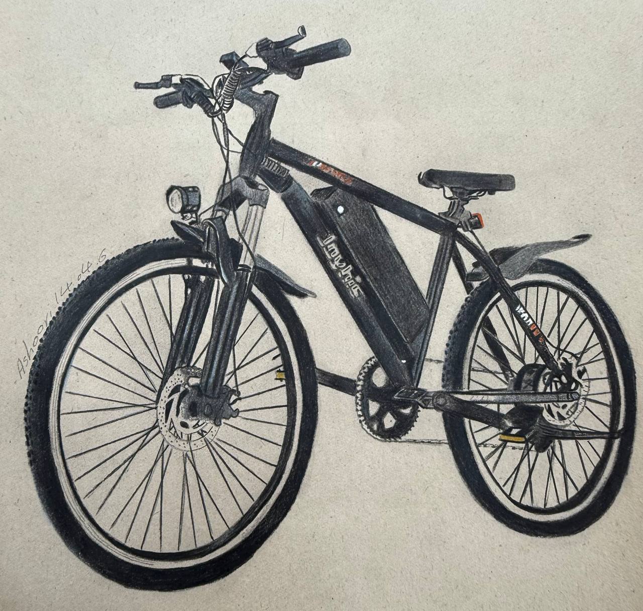 آموزش نقاشی سیاه قلم مریم آشوری